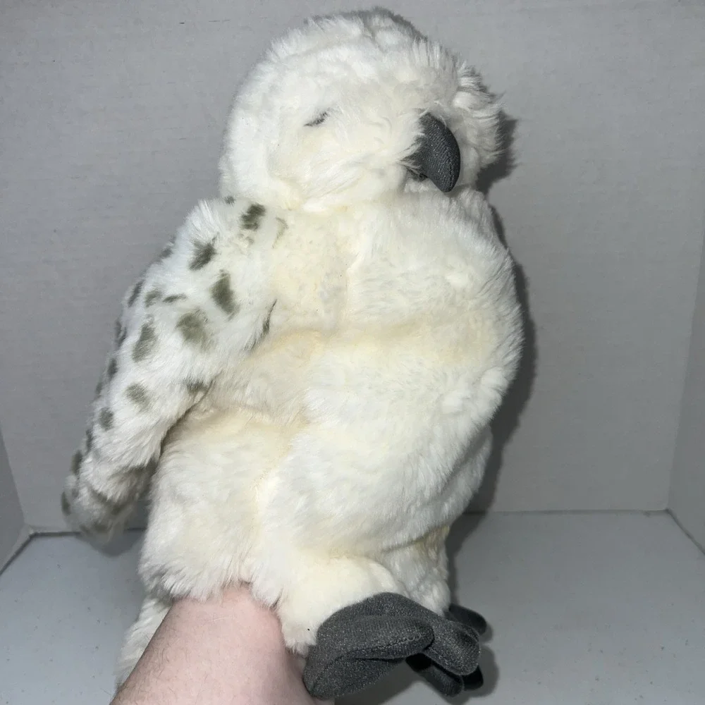 Harry Potter Hedwig Owl Plush Hand Puppet Plush Swivel Head 12